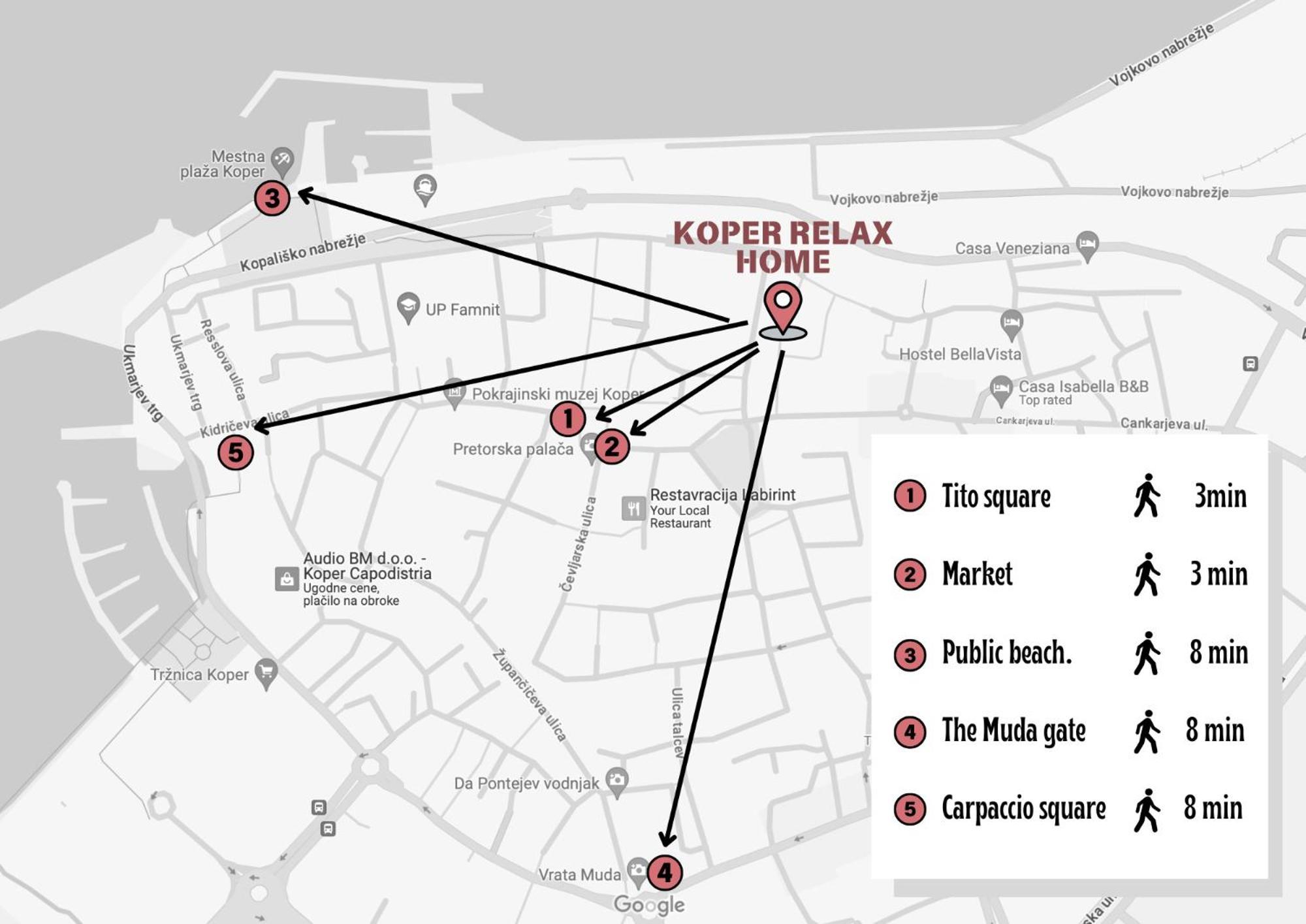 Koper Relax Home Экстерьер фото
